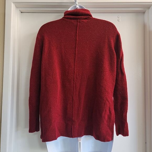 Athleta Martin red merino wool blend sweater - Picture 5 of 7